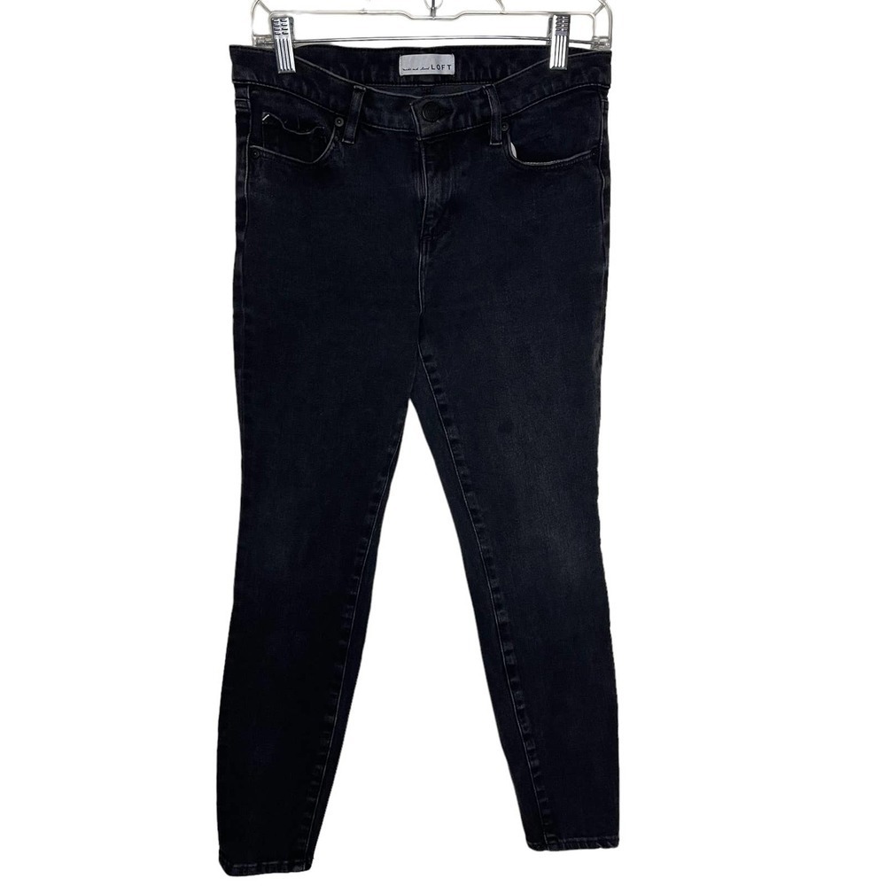 Loft Black Skinny Jeans Size P29